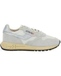 Autry - Low Top Sneakers Reelwind Leather-Blend - Lyst