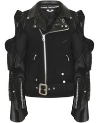 Junya Watanabe - Flared Cuff Panelled Jacket - Lyst