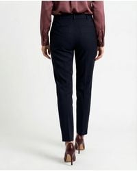 Brunello Cucinelli - Blue Cotton Dress Pants - Lyst