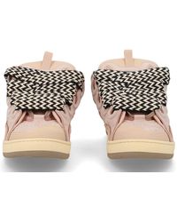 Lanvin - Sneakers Curb Leather Trainers - Lyst