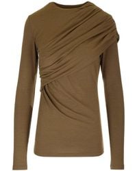 Isabel Marant - Layered Jersey Top - Lyst