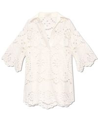 Zimmermann - Lexi Embroidered Tunic - Lyst