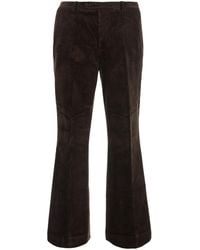 Tonywack - Flared Corduroy Trousers Cotton - Lyst