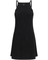 Courreges - Viscose Casual Dress - Lyst