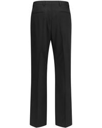 Valentino - Wool Tailored Pants Merino Ovis Aries - Lyst