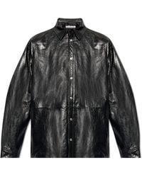 Acne Studios - Leather Jacket - Lyst