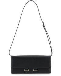 Tom Ford - Crossbody Bag With Adjustable Shoulder Strap And T Plaque Closure - Lyst