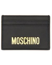 Moschino - Card Holder With Logo - Lyst