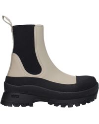 Stella McCartney - Leather Ankle Boots - Lyst