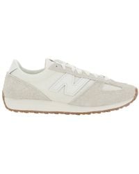 New Balance - Low Top Sneakers With Logo Patch - Lyst