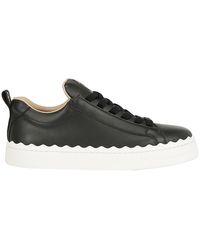 chloe trainers black