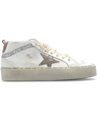 Golden Goose - Hi Mid Star Lace-Up Sneakers - Lyst