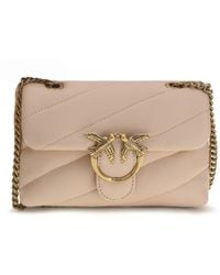 Pinko - Love Baby Shoulder Bag Rosa Cameo - Lyst