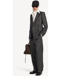 Balenciaga - Fitted Tlrd Pants Trousers - Lyst