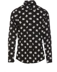 Dolce & Gabbana - Shirt With Dg Print - Lyst