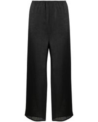 Baserange - Domond Wide-Leg Linen Trousers - Lyst