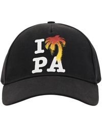Palm Angels - I Love Pa Print Baseball Cap - Lyst