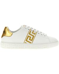 Versace - 'Greca' Sneakers - Lyst