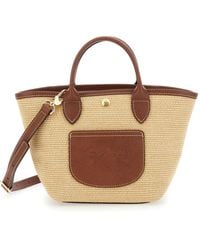 Longchamp - 'Le Pliage Xs' Handbag With Logo Embossed On The Front - Lyst