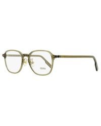 ZEGNA - Modern Square Eyeglasses Ez5255-H 051 52Mm Plastic (Acetate) - Lyst