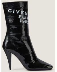 Givenchy - Givenchy Calf Leather Stiletto Boot - Lyst