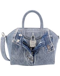 Givenchy - Antigona Lock Handbag - Lyst