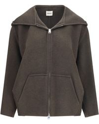 KHAITE - Wool Oves Aries Full-Length Jacket Clothing - Lyst