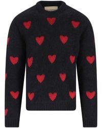 Valentino - Wool And Mohair Blend Sweater - Lyst
