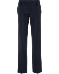 Miu Miu Dark Mohair Blend Pant in Blue Lyst