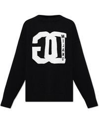 Dolce & Gabbana - Sweater With Embroidered Logo - Lyst