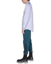 Helmut Lang - Jogging Pants With Logo Print - Lyst