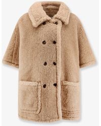Max Mara - Mxacavallo Alpaca, Cashmere And Silk Cape - Lyst