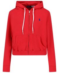 Polo Ralph Lauren - Logo Zip Sweatshirt - Lyst