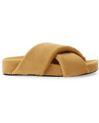 Jil Sander - Crisscross Sandal - Lyst