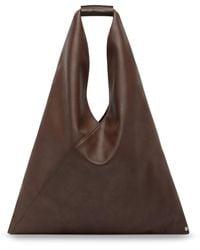 MM6 by Maison Martin Margiela - Japanese Triangular-Shaped Synthetic Leather Tote Bag - Lyst