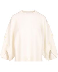 Max Mara - Oversized Wool And Cashmere Sweater Knitwear - Lyst