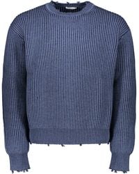 John Elliott - Crew-Neck Wool Sweater - Lyst