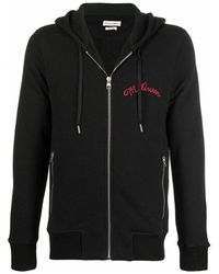Alexander McQueen - Hooded Sweatshirt With Zip - Lyst
