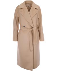 Weekend by Maxmara - Cappotto Resina Mandorla - Lyst