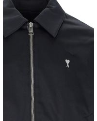 Ami Paris - Logo Zip Jacket - Lyst