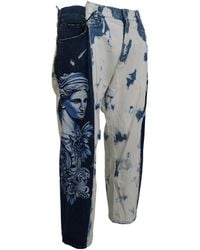 Dolce & Gabbana - Ceasar Denim Cotton Loose Fit Jeans Clothing - Lyst