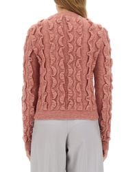 Moschino - Wool Blend Sweater Virgin Merinos Jumpers - Lyst