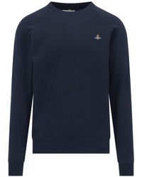 vivienne westwood blue jumper