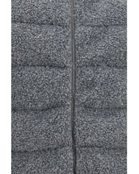 Herno - Padded Vest Shearling Front - Lyst
