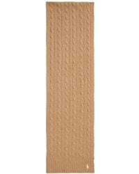 Ralph Lauren - Cable-Knit Scarf - Lyst