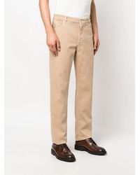 Brunello Cucinelli - Straight Leg Trousers - Lyst