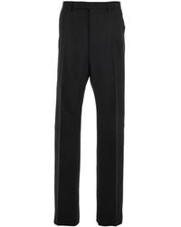 Rick Owens - 'Geth' Tailored Trousers With Belt Loops - Lyst