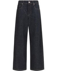Brunello Cucinelli - Straight-Leg Denim Jeans - Lyst