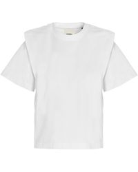 Isabel Marant - Zeli Midi T-shirt White - Lyst