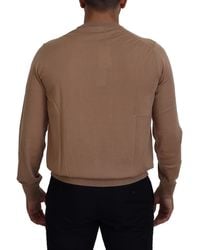Dolce & Gabbana - Crew Neck Sweater Emblem - Lyst